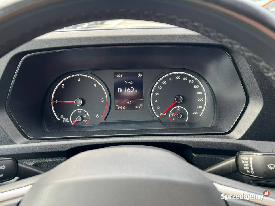 Volkswagen Caddy Maxi 20 TDI 7os Hak V 2020 czujnik parkowania Baranowo