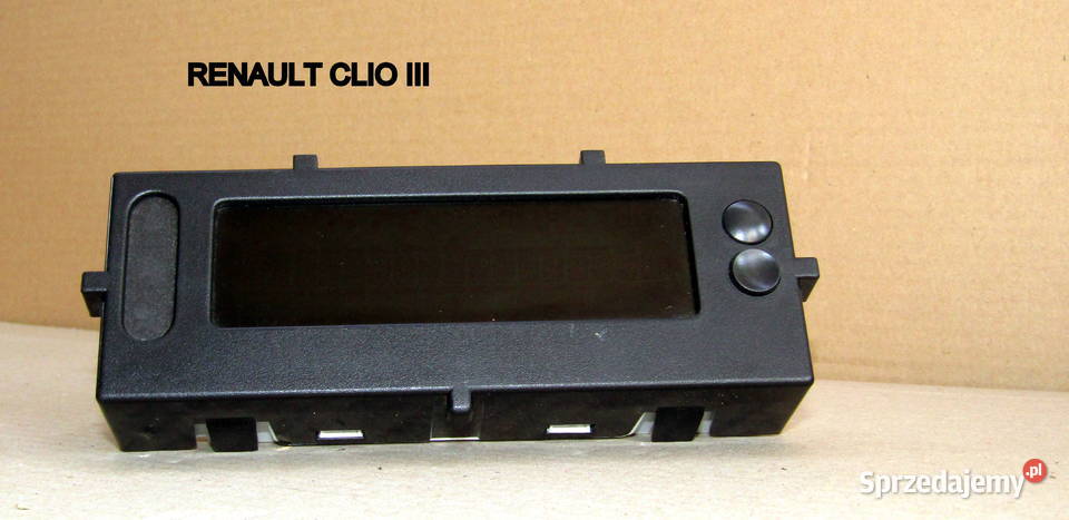 WYŚWIETLACZ RENAULT CLIO III 280340017R Mysłaków