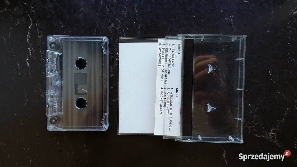 Kaseta Guns N Roses Silent Shots podlaskie Siemiatycze