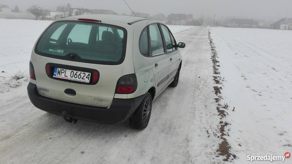RENAULT MEGANE SCENIC 1998 16 z gazem mazowieckie Sierpc
