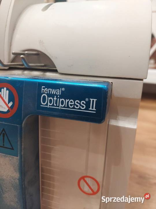 BAXTER OPTIPRESS II prasa hematologiczna Częstochowa