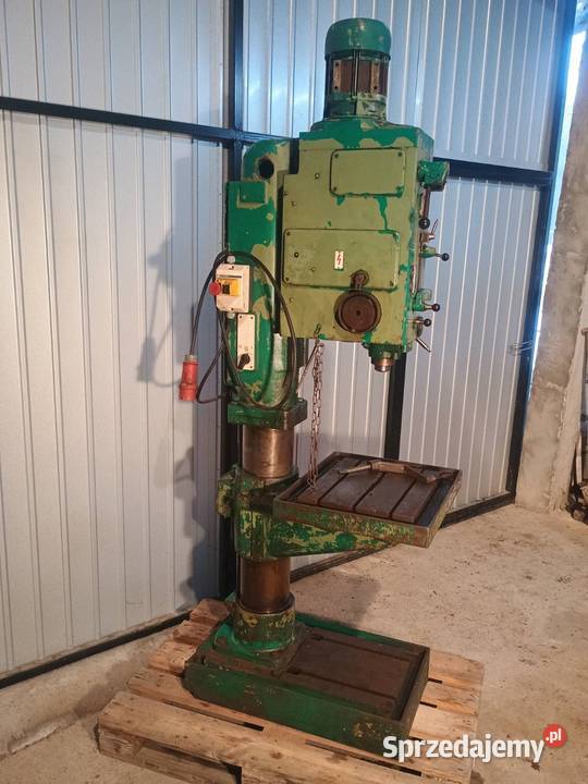 Wiertarka słupkowa WMW BS16 Mk3 kolumnowa 17kW lubelskie Końskowola