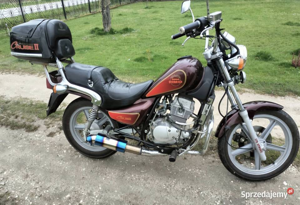 MOTOCYKL HYOSUNG CRUISER II 2 1997 STAN DŁUGIE 125cm3 sprzedam
