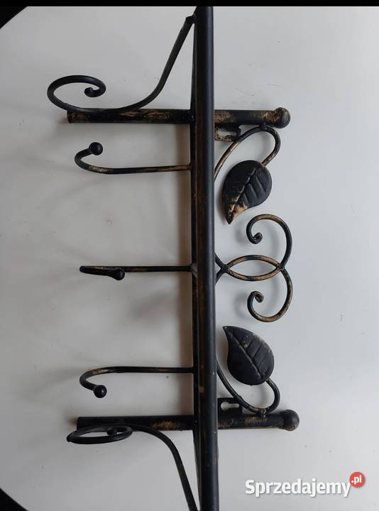 2 Wieszaki metal patyna Czeladź