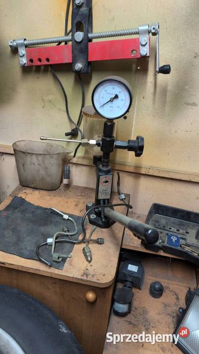 TESTER PRÓBNIK WTRYSKIWACZY 600 BAR 4 ADAPTERY Zamość