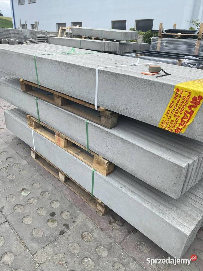 Podmurówka ogrodzeniowa betonowa 3 m podmurówka Elementy betonowe