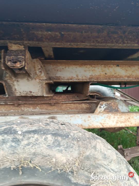 Przyczepa rolnicza Hw60 wywrotka nieuszkodzony Przyczepy rolnicze Piła