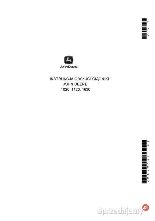 JD John Deere 631 651 661 Instrukcja obsługi