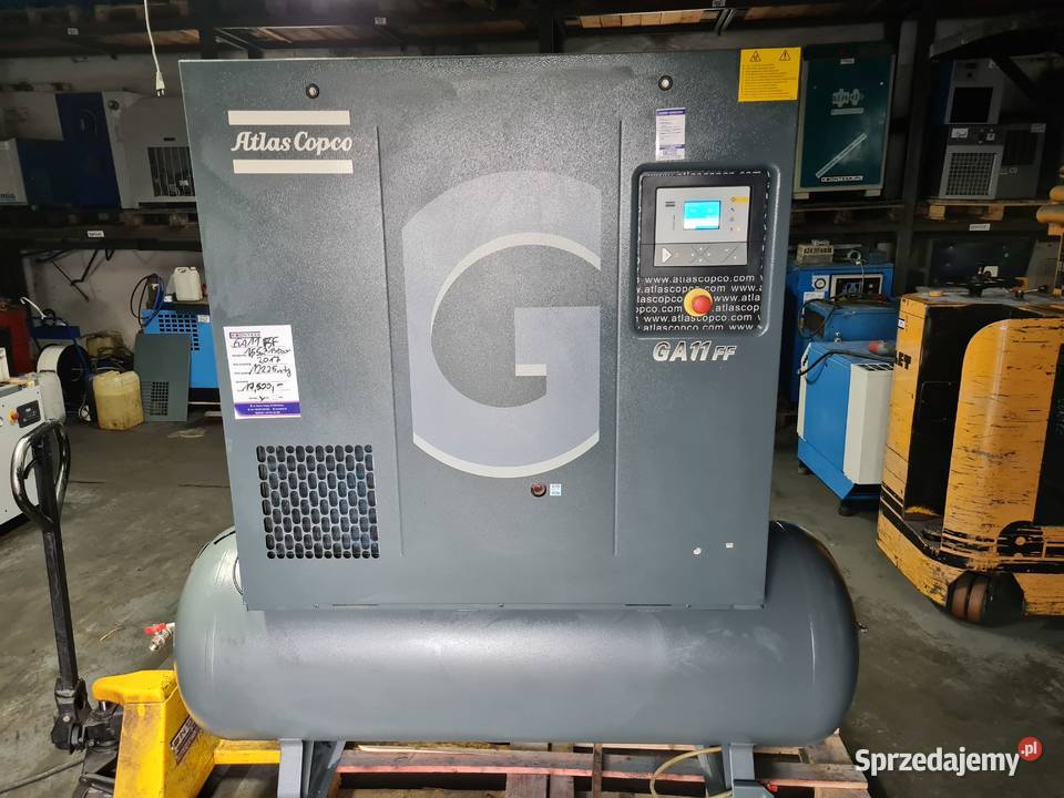 Kompresor śrubowy Atlas Copco GA 11 FF Zduny