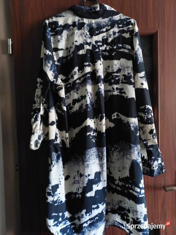 Tunika długa koszulowa viskoza 20 XXL Wrocław