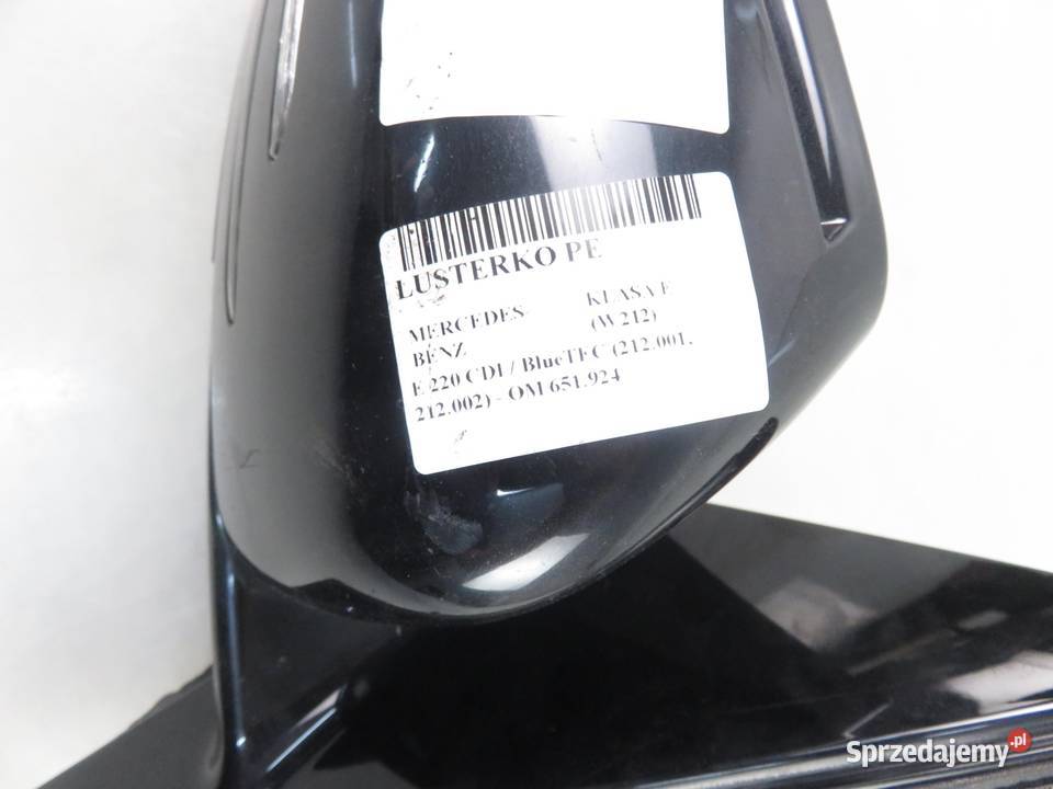 LUSTERKO PRAWE MERCEDES KLASA E W212 A3159444