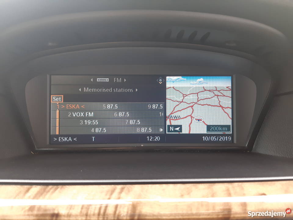 BMW E60 30d 06r Duza Navi Headup zadbana anglik