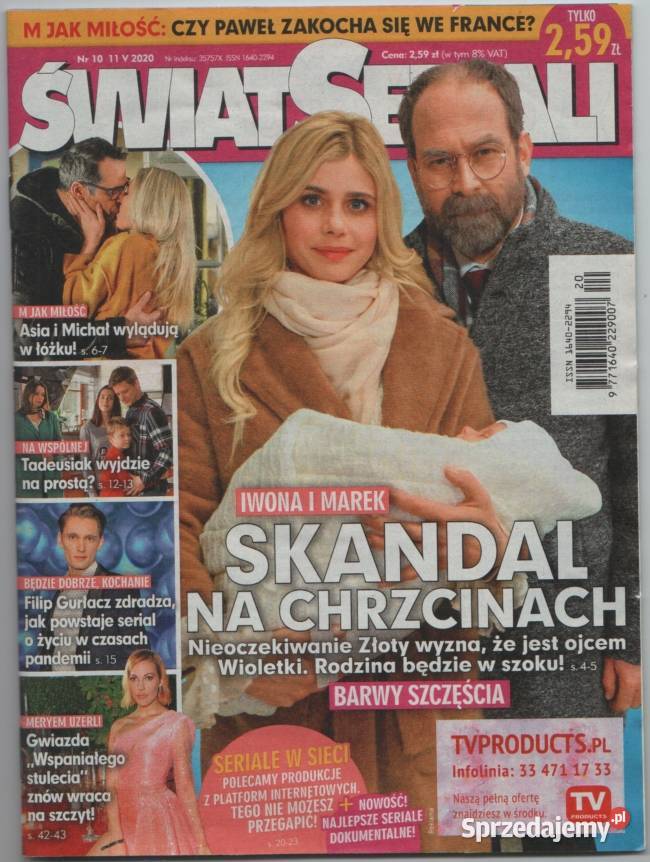 CZASOPISMA PRASA ŚWIAT SERIALI 2020 WYPRZEDAŻ Czasopisma Bydgoszcz