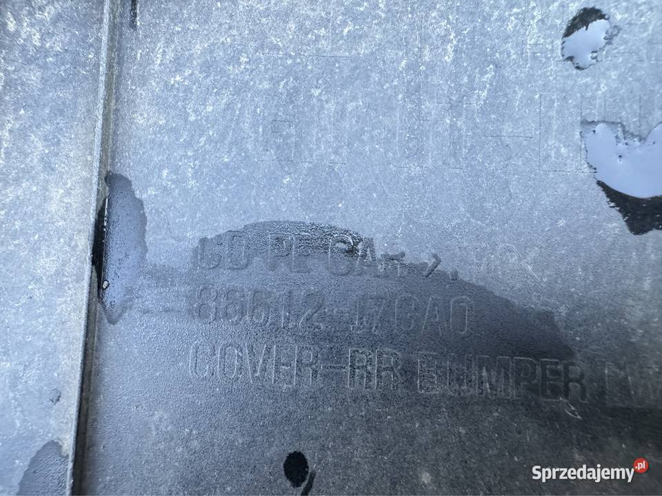 Dyfuzor spoiler zderzaka tył Kia ceed 3 III