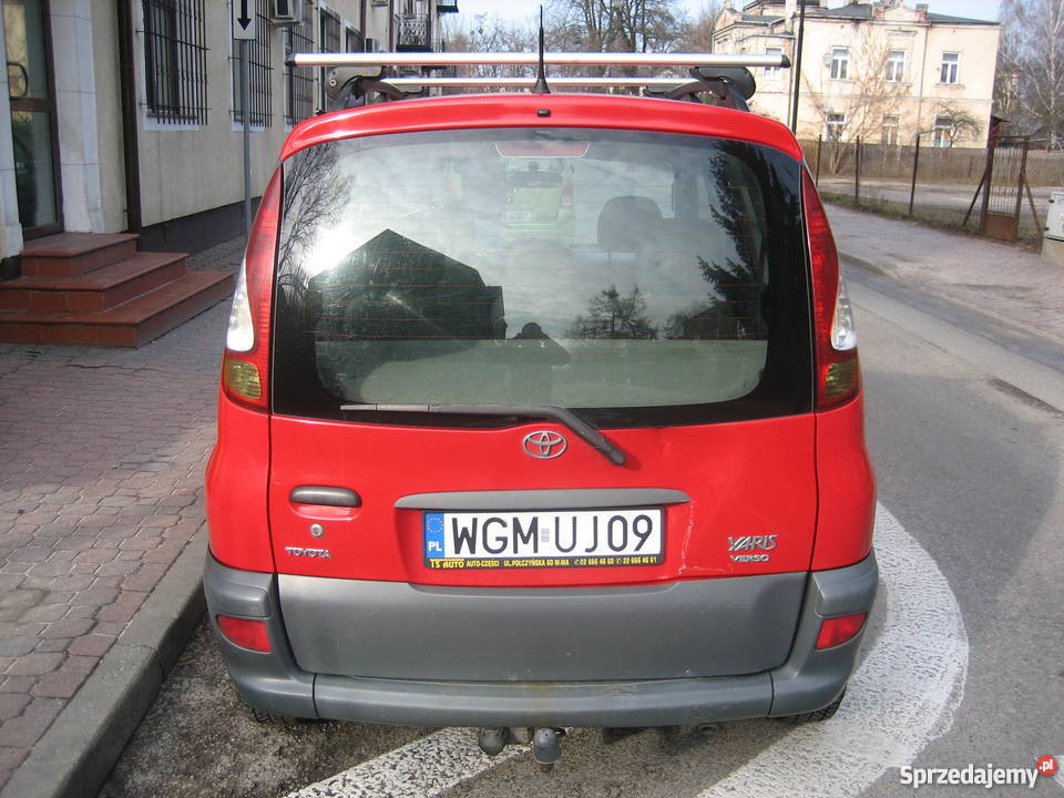 sprzedam Toyota Yaris Verso centralny zamek