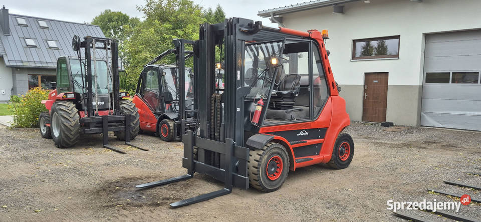 Wózek Widłowy Linde H60T 2560 mth Triplex 570 m Małkinia Górna