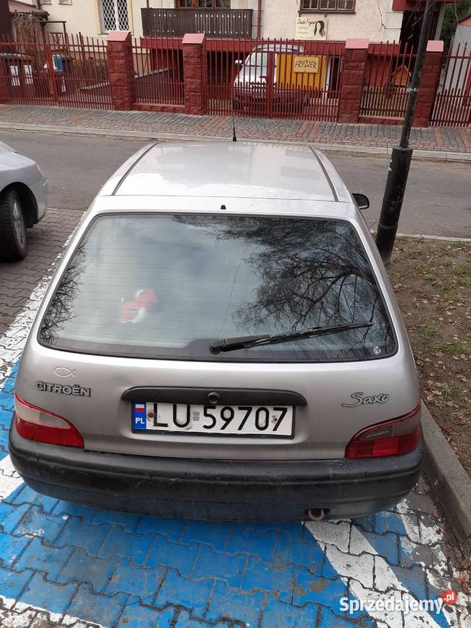 Citroen Saxo 15 Diesel światła przeciwmgielne lubelskie Lublin