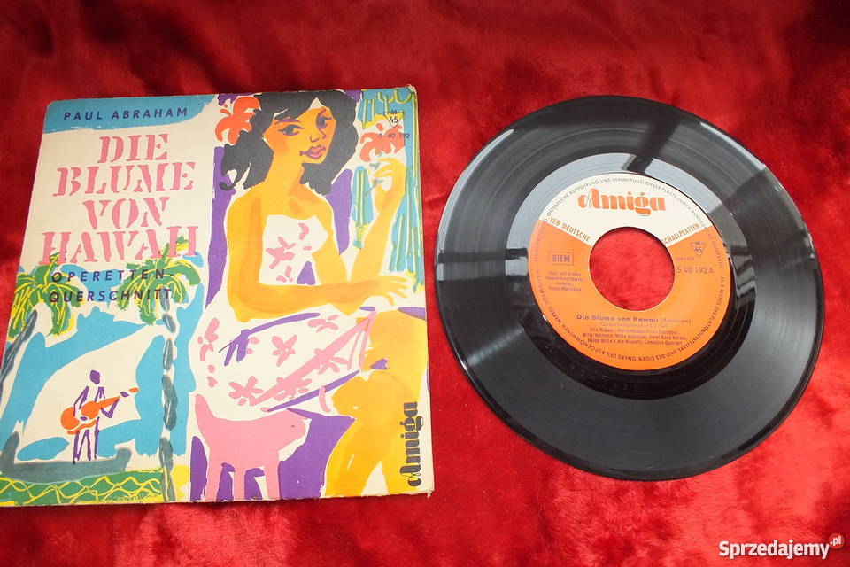 Płyta winylowa szelakowa Die blume von Hawaii Żary