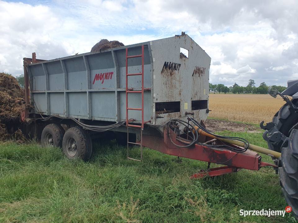 Rozrzutnik Moskit 6 ton tandem Warfama Łowicz