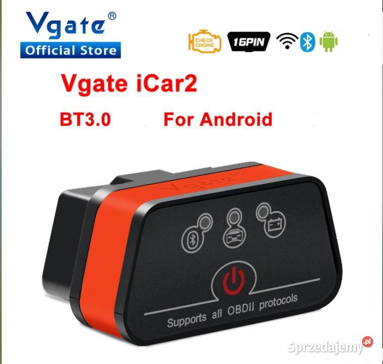 Tester błędów OBD Vgate vLinker MS AndroidIOS
