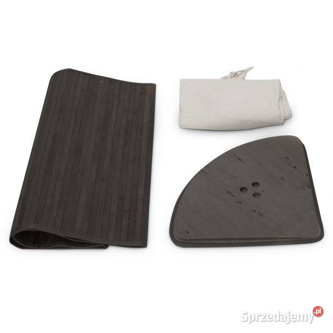 Kosz na pranie bambusowy z pokrywą 60 l Białystok sprzedam