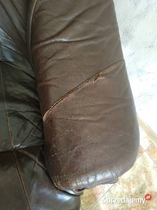 Komplet mebli skóra 311Ława do renowacji Łódź