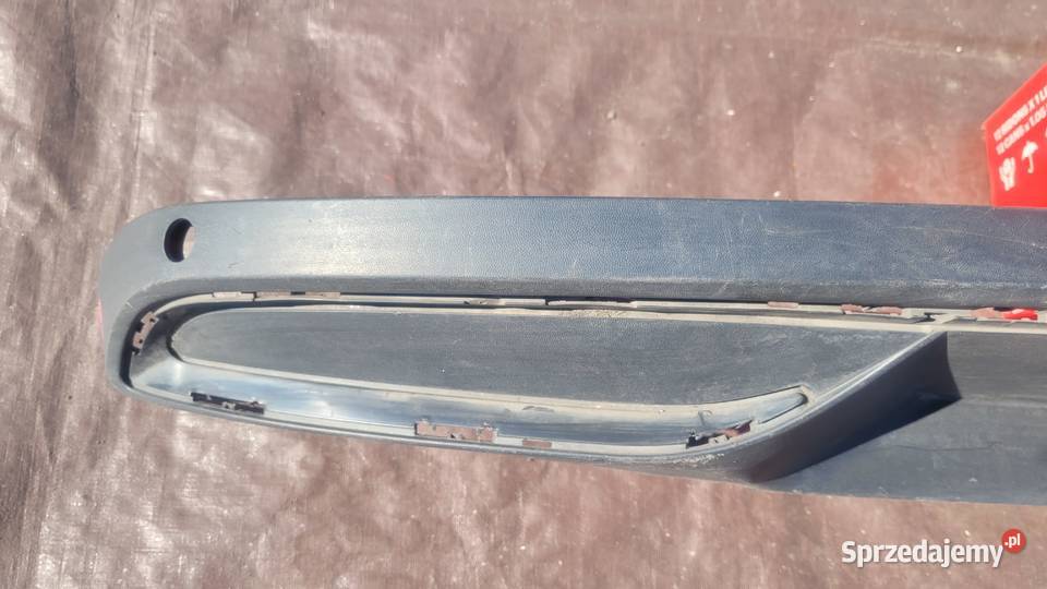 SKODA SUPERB 3 III SPOILER DOKŁADKA ZDERZAKA TYŁ Ruda Śląska