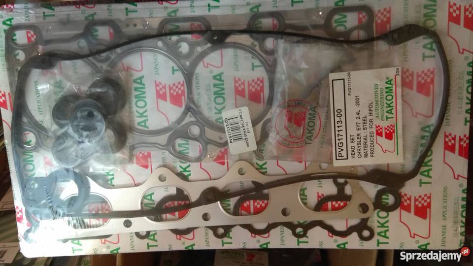 Uszczelki góry silnika Chrysler 24 Mitshubishi