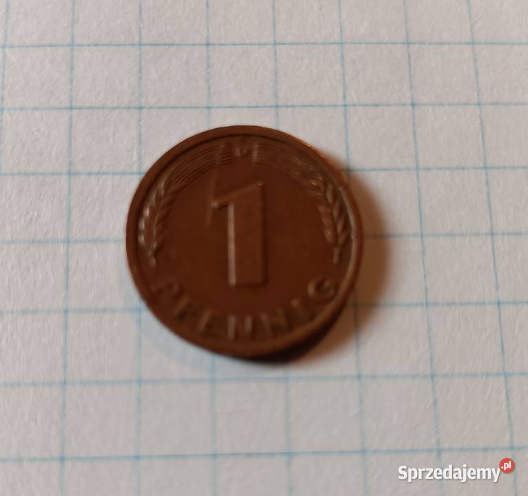1 FENIG 1 PFENNIG 1948 D NIEMCY Piszczac sprzedam
