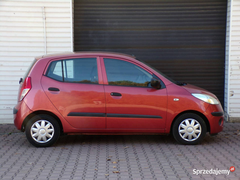 Hyundai i10 Klimatyzacja Gwarancja 2009r 11 67 I bordowy Mikołów