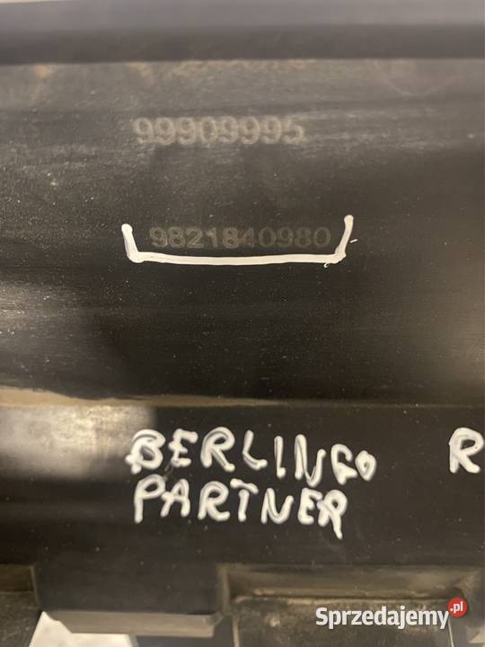 Pas przedni wzmocnienie combo E berlingo IV 18 Jasienica sprzedam
