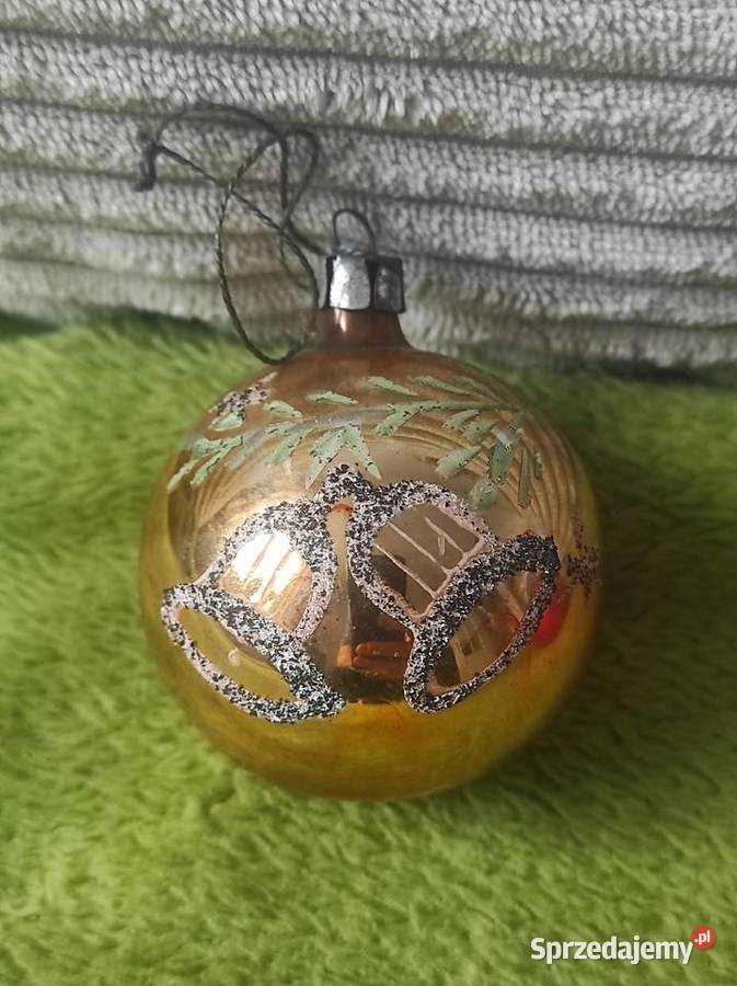 Bombki choinkowe PRL 23 różne