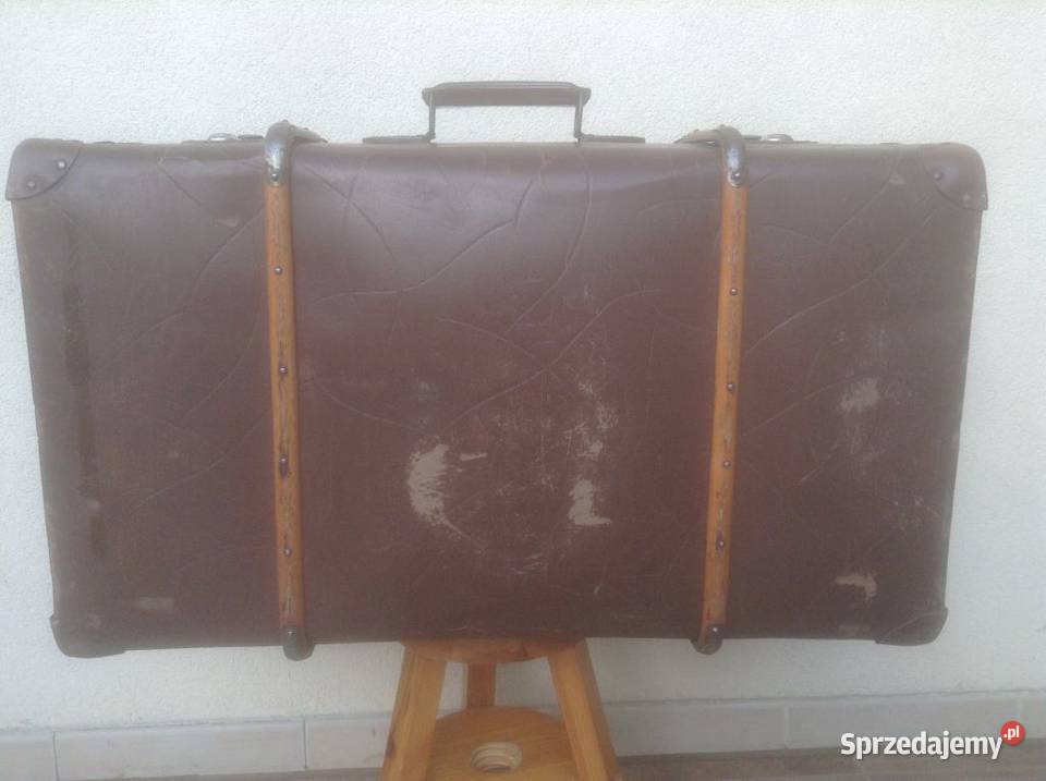 Przedwojenna walizakufer HARTPLATTE ORIGINAL