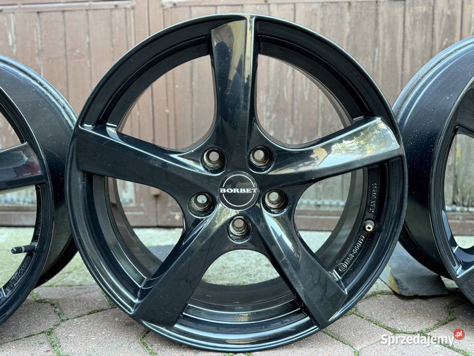 Alufelgi Borbet 5x115 17 7J ET 44 TPMS Biała Podlaska