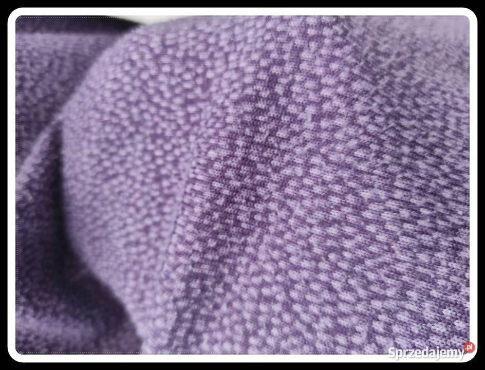 Sukienka fioletowa z falbanką 42 XL Płock