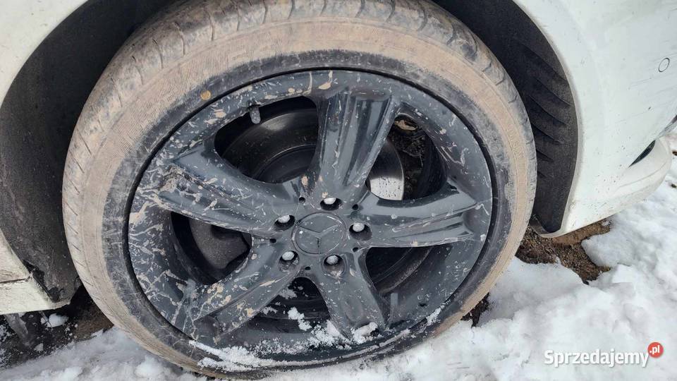 Felgi aluminiowe alufelgi koła Mercedes 17 5x112 Średnica 17" Samochodowe Książ Wielkopolski sprzedam