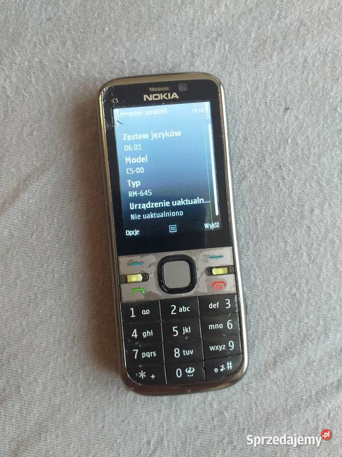 Nokia C500 c5 rm645 telefon 645 Pozostałe Sandomierz sprzedam