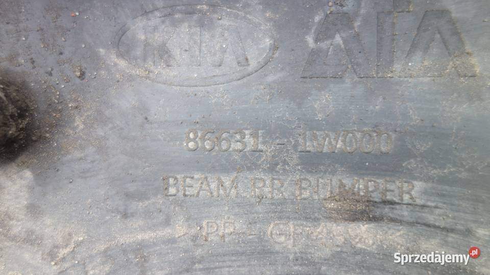 kia rio iii belka zderzaka tył śląskie