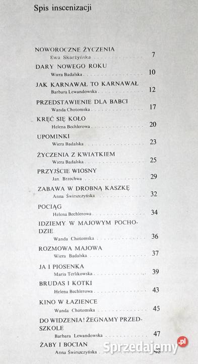 Nasz teatrzyk Halina Piaścik Chełm sprzedam