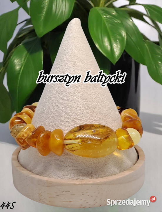 Bransoletka z bursztynu bursztyn bałtycki bryłki Warszawa sprzedam