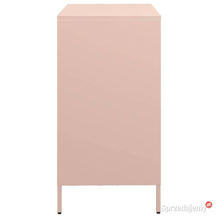 Szafka różowa 68x39x735 stal walcowana na zimno Pozostałe
