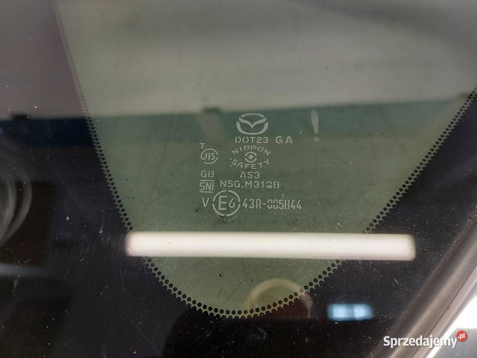 Mazda CX5 II Lift SZYBA KAROSERYJNA LEWY TYŁ Karoseryjne dolnośląskie sprzedam