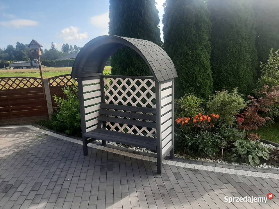 Pergola z ławką Jordanów sprzedam