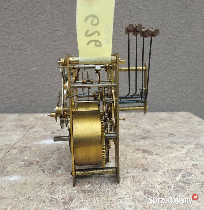 626 Mechanizm starego zegara ściennego Junghans Tczew sprzedam