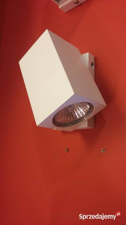 Kinkiet ścienny KOSTKA REGULOWANA GU10 WYPRZEDAŻ mazowieckie Warszawa