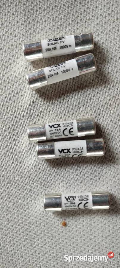 Sprzedam zabezpieczenia fotowoltaiczne przewody Prudnik