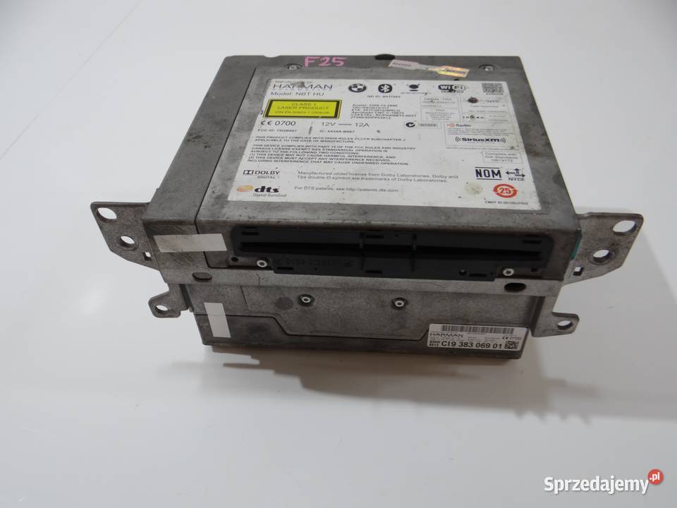 RADIO NAWIGACJA BMW X3 F25 9383069 lubelskie Strzyżewice
