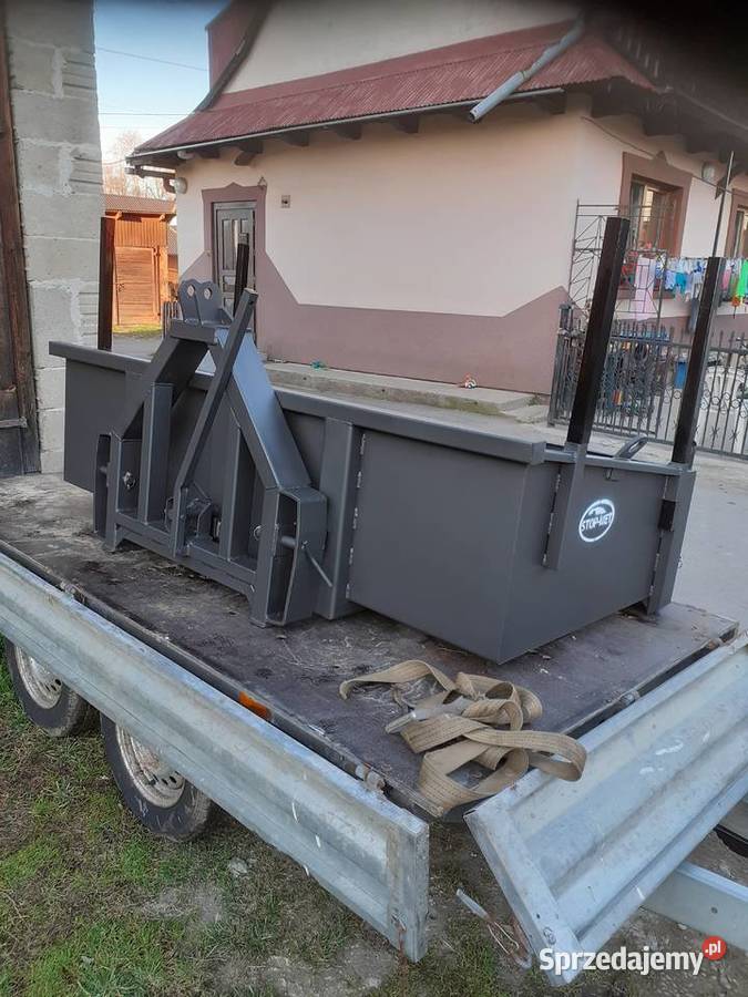 Skrzynia transportowa paka do traktora szufla z małopolskie