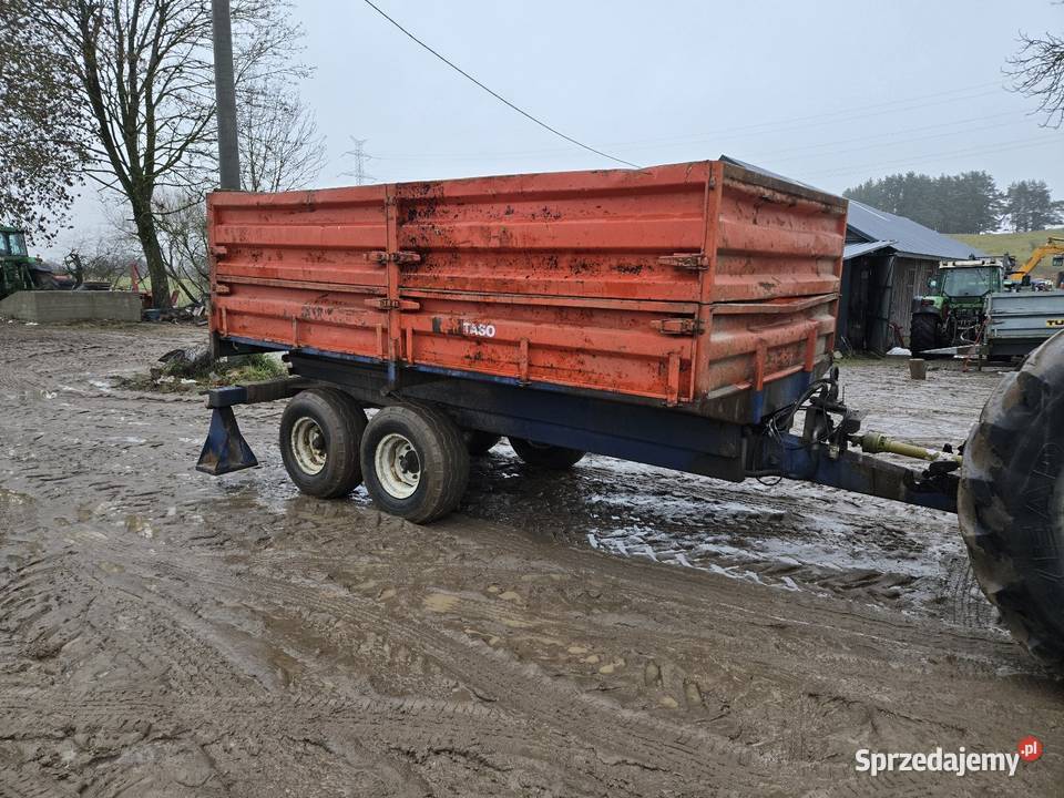 Taso T8 Przyczepa wywrotka 8000 Szołtany