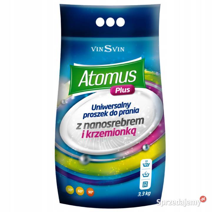 ATOMUS proszek do prania z nanosrebrem VINSVIN